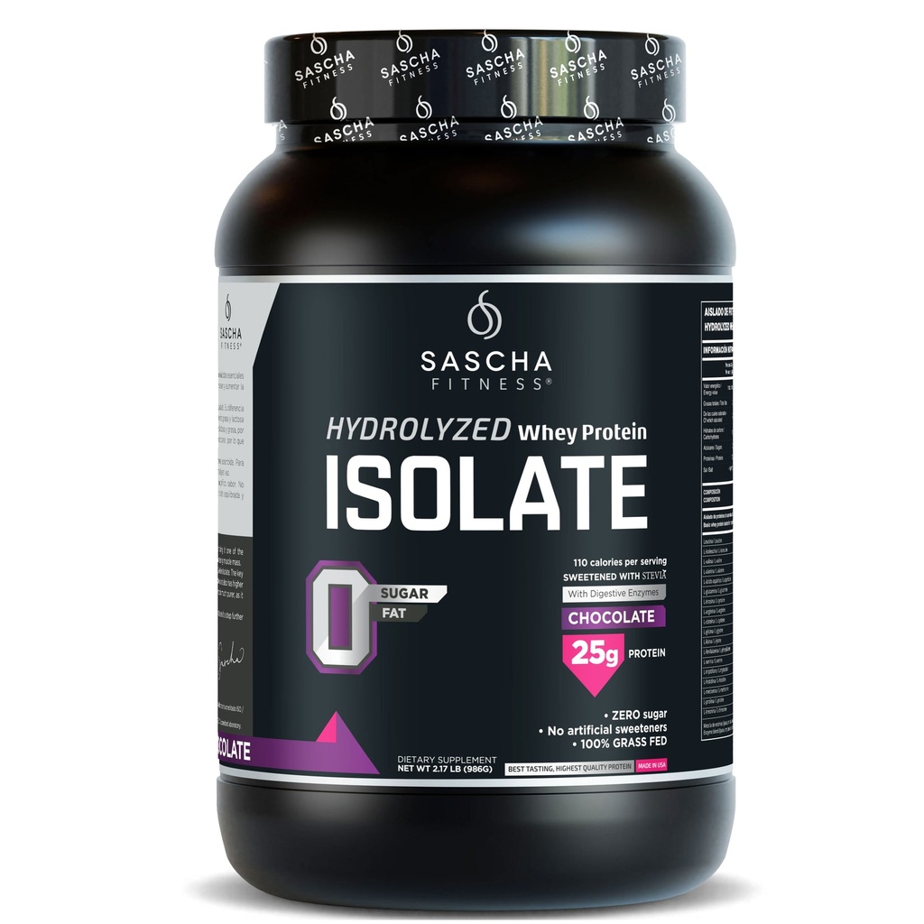 [000103] Sascha Fitness Whey Protein Isolate Chocolate