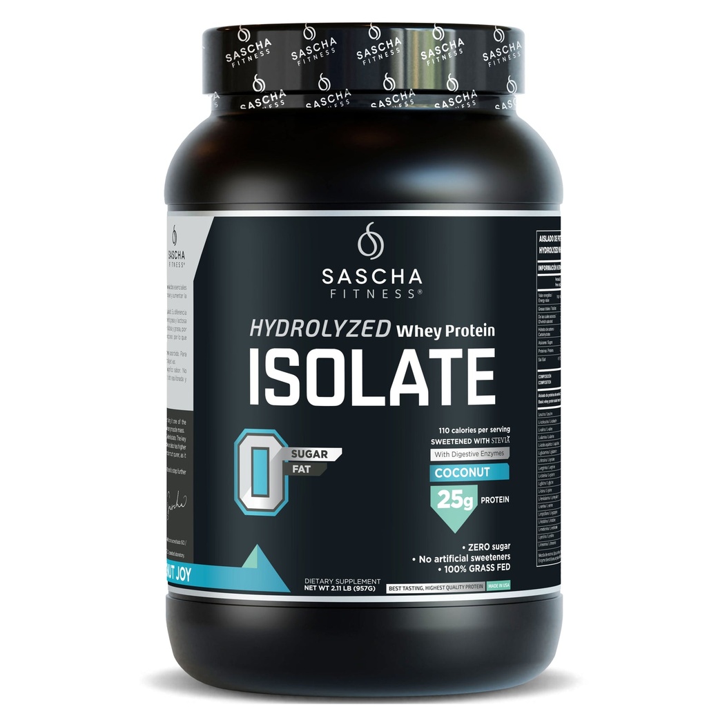 [000104] Sascha Fitness Whey Protein Isolate Coco