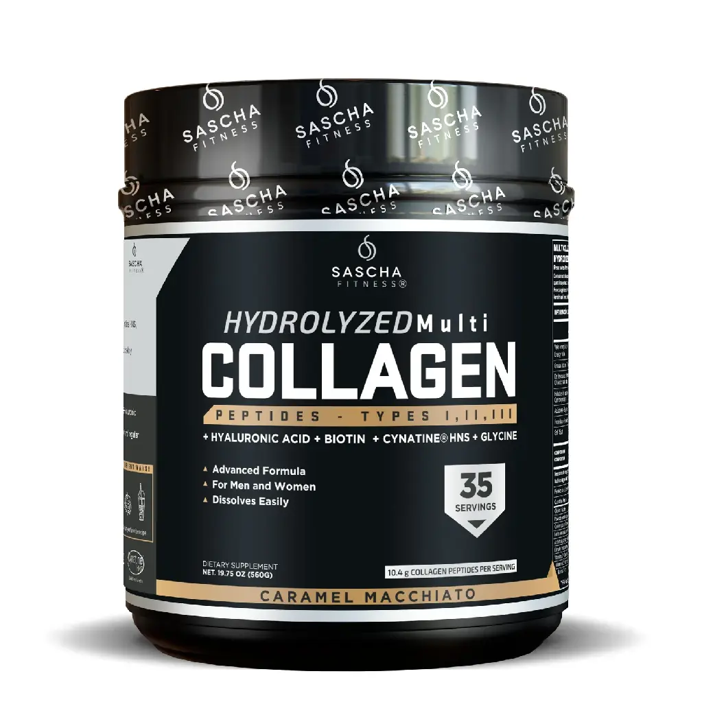 [000100] Sascha Fitness Colageno Caramel Machiato